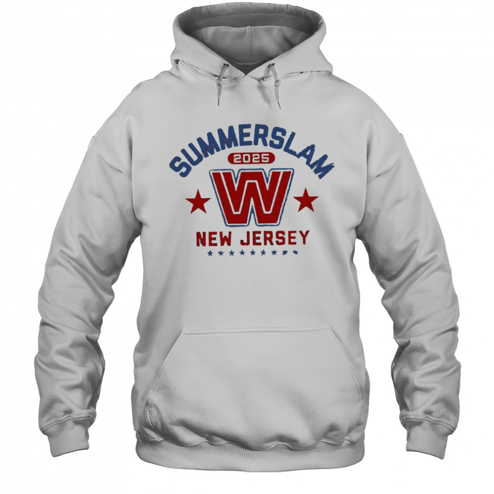 Wwe Summerslam 2025 Summer New Jersey shirt Hoodie