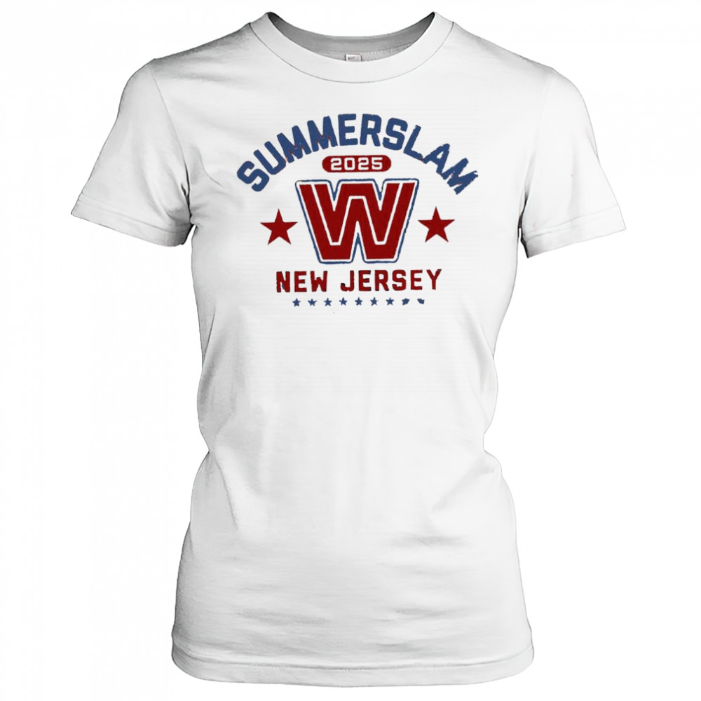 Wwe Summerslam 2025 Summer New Jersey shirt Women's T-shirt