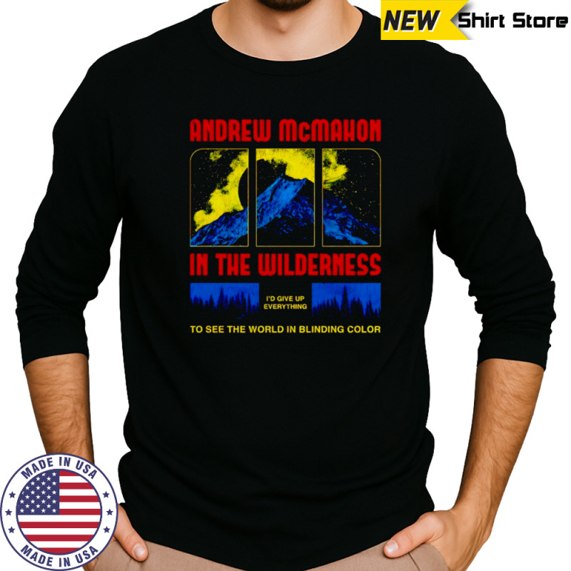 Andrew McMahon mountain shirt Long Sleeved