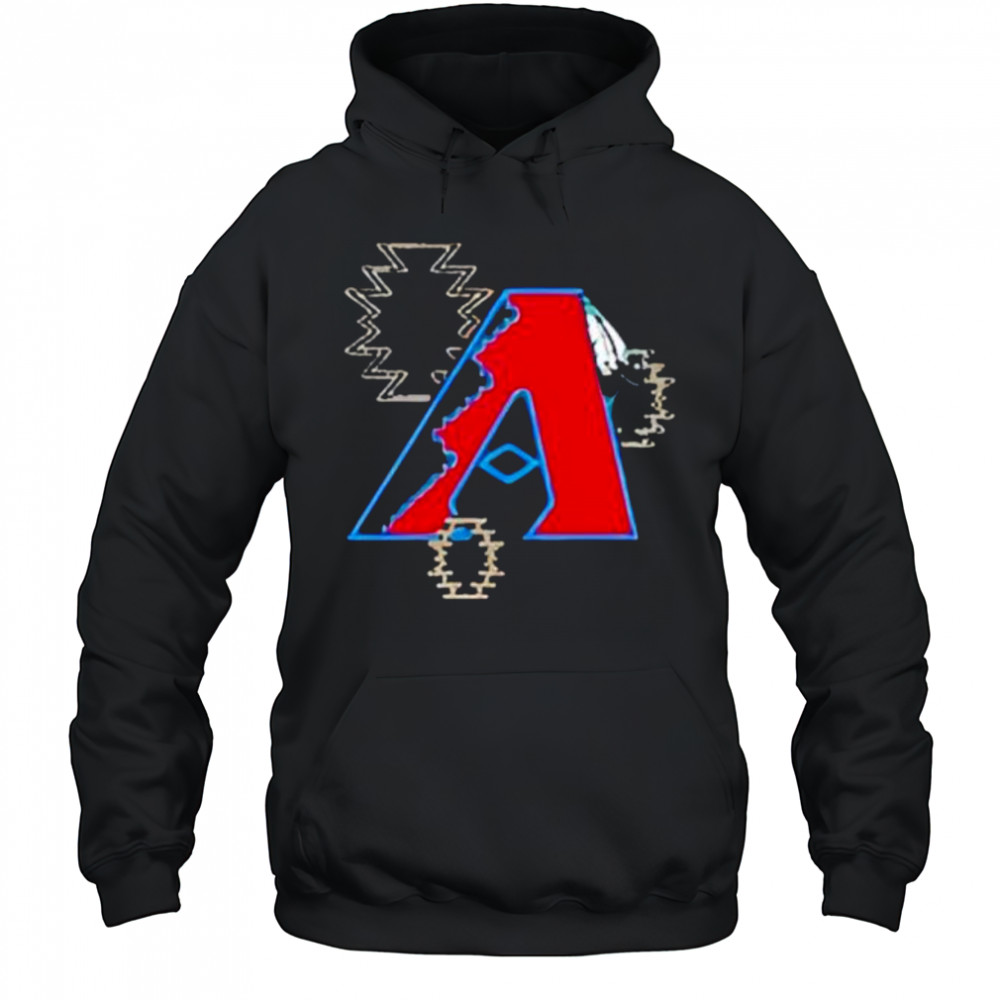 Arizona Diamondbacks logo stylized shirt Hoodie