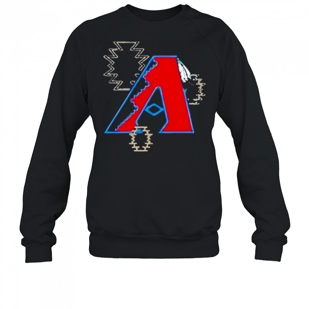 Arizona Diamondbacks logo stylized shirt Sweatshirt