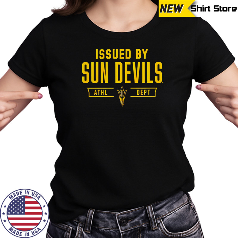 Arizona State Sun Devils issued by Sun Devils Athletic Department shirt Women's T-shirt