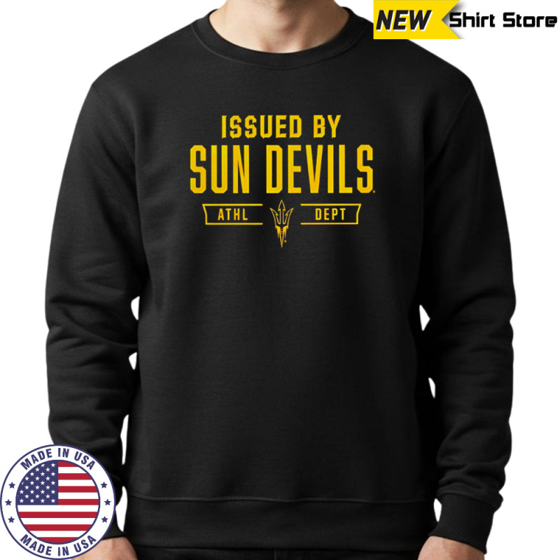 Arizona State Sun Devils issued by Sun Devils Athletic Department shirt Hoodie