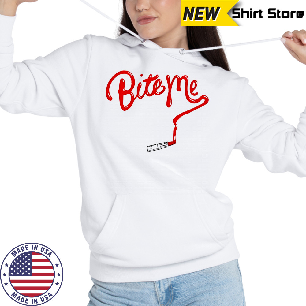 Bite me lipstick shirt Sweatshirt