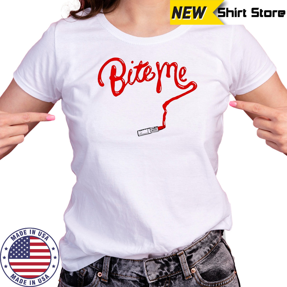 Bite me lipstick shirt Women's T-shirt