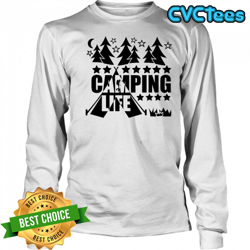 Camping Life Premium T-Shirt Long Sleeved