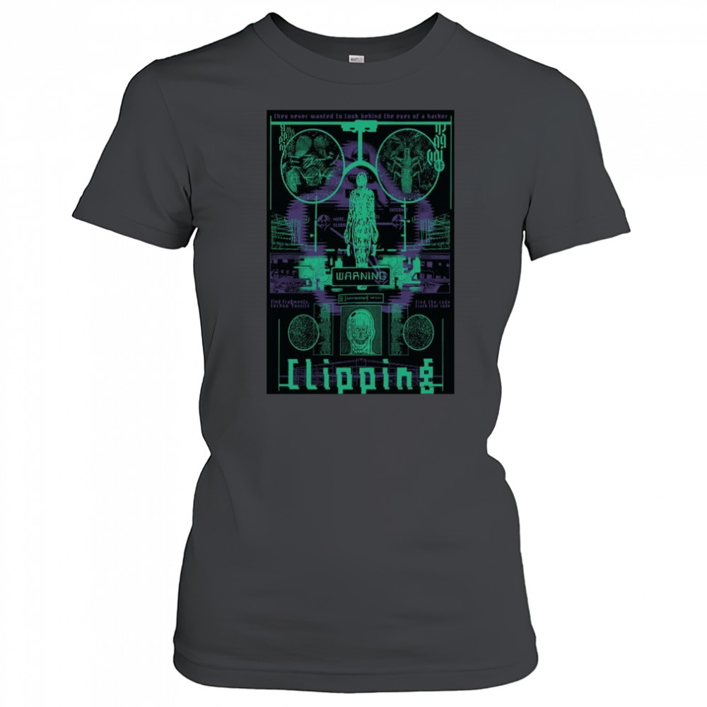 Clipping Cyber Hacker Poster T-Shirt Women's T-shirt