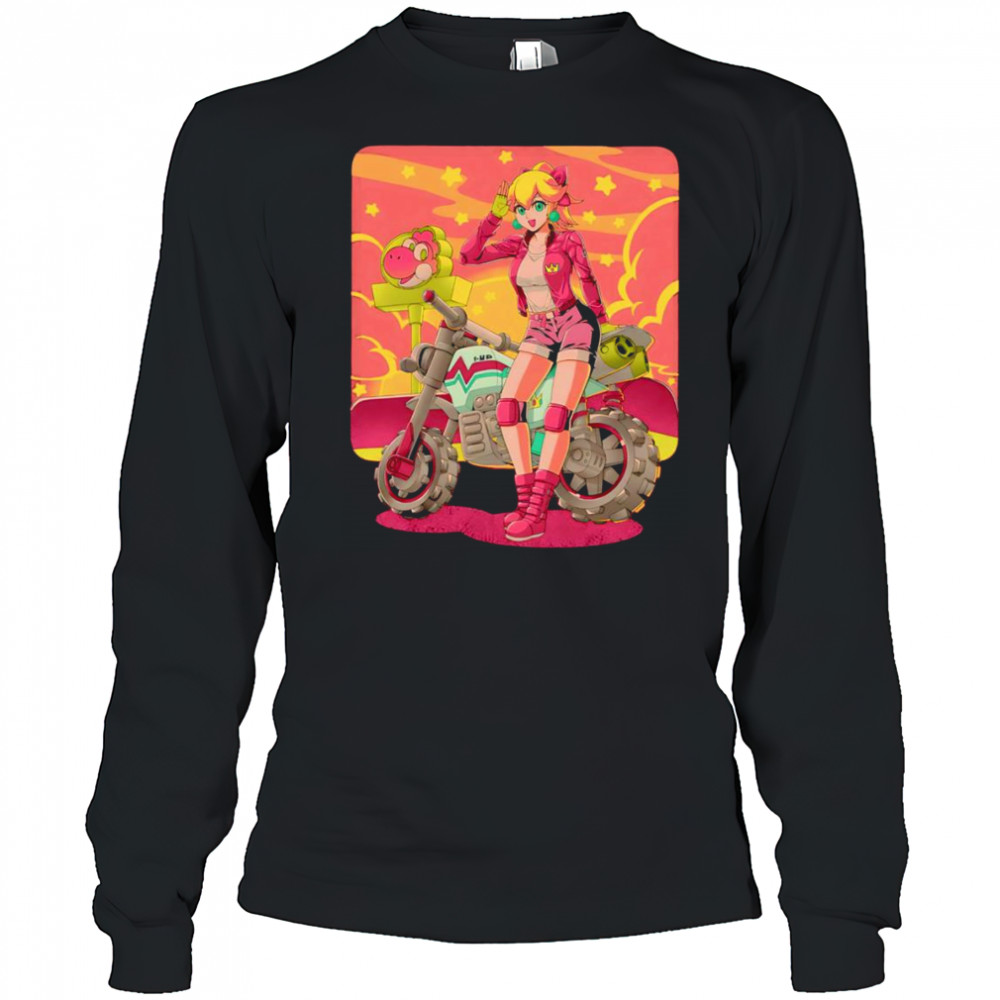 Cross Country Princess Peach shirt Long Sleeved