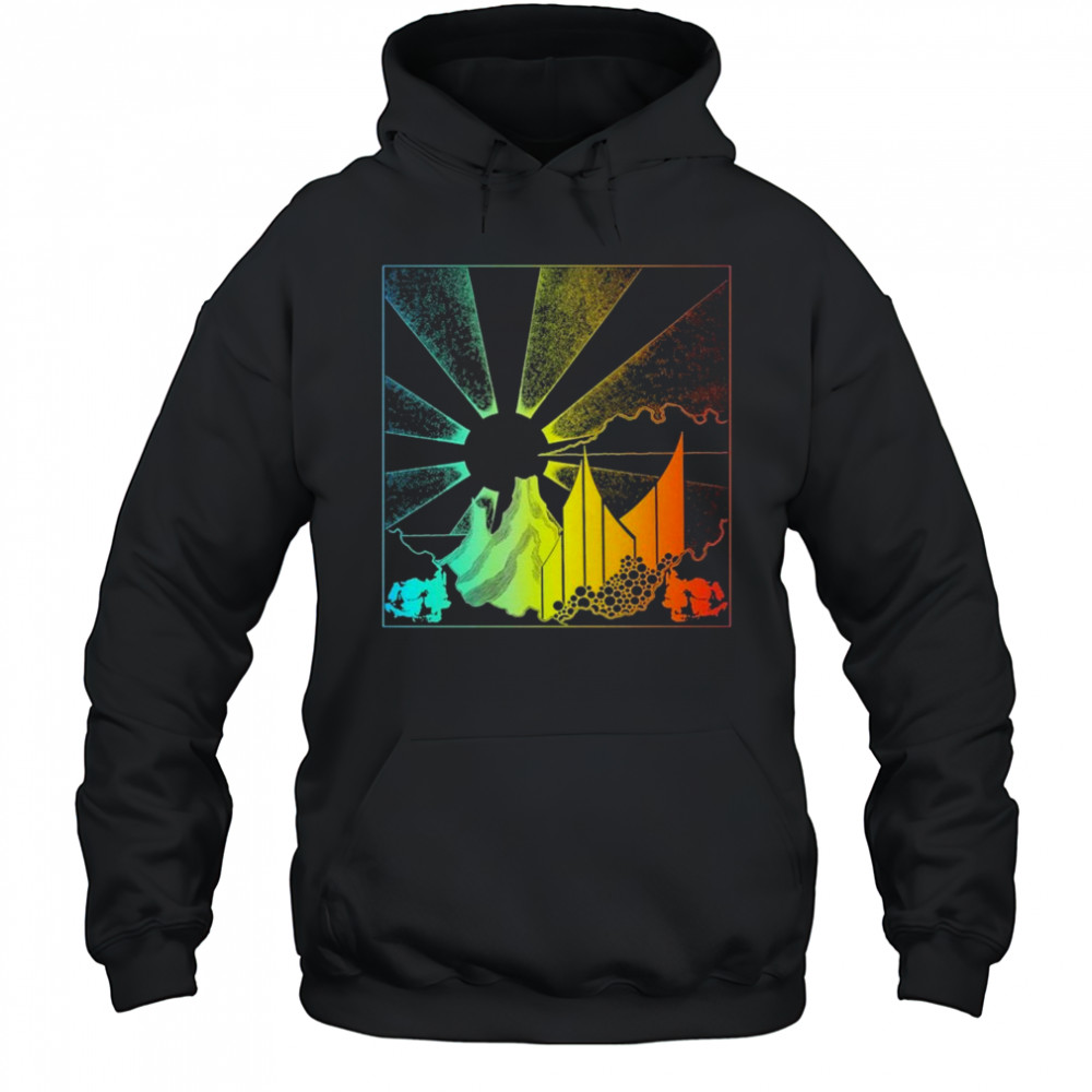 Earthless Skull Mountain T-shirt Hoodie
