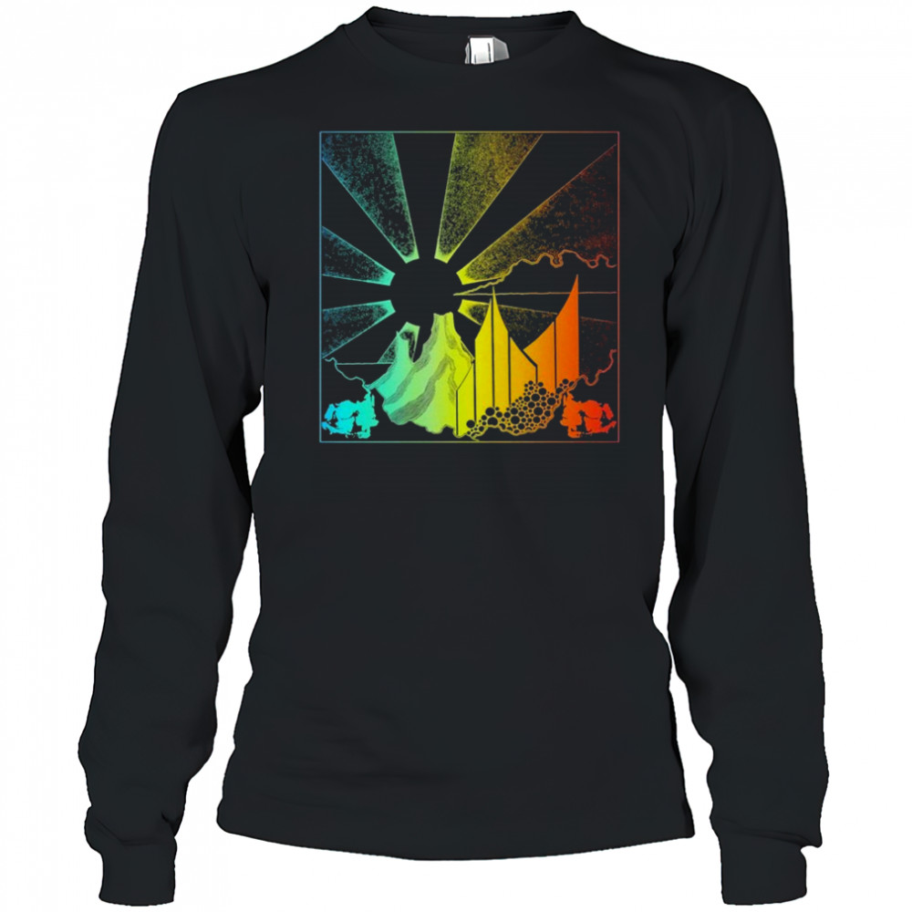 Earthless Skull Mountain T-shirt Long Sleeved