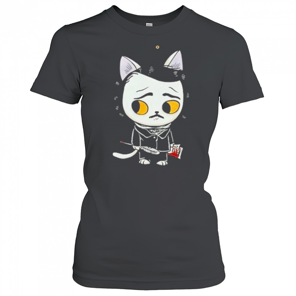 Edgar Allan Poe Cat T-Shirt Women's T-shirt
