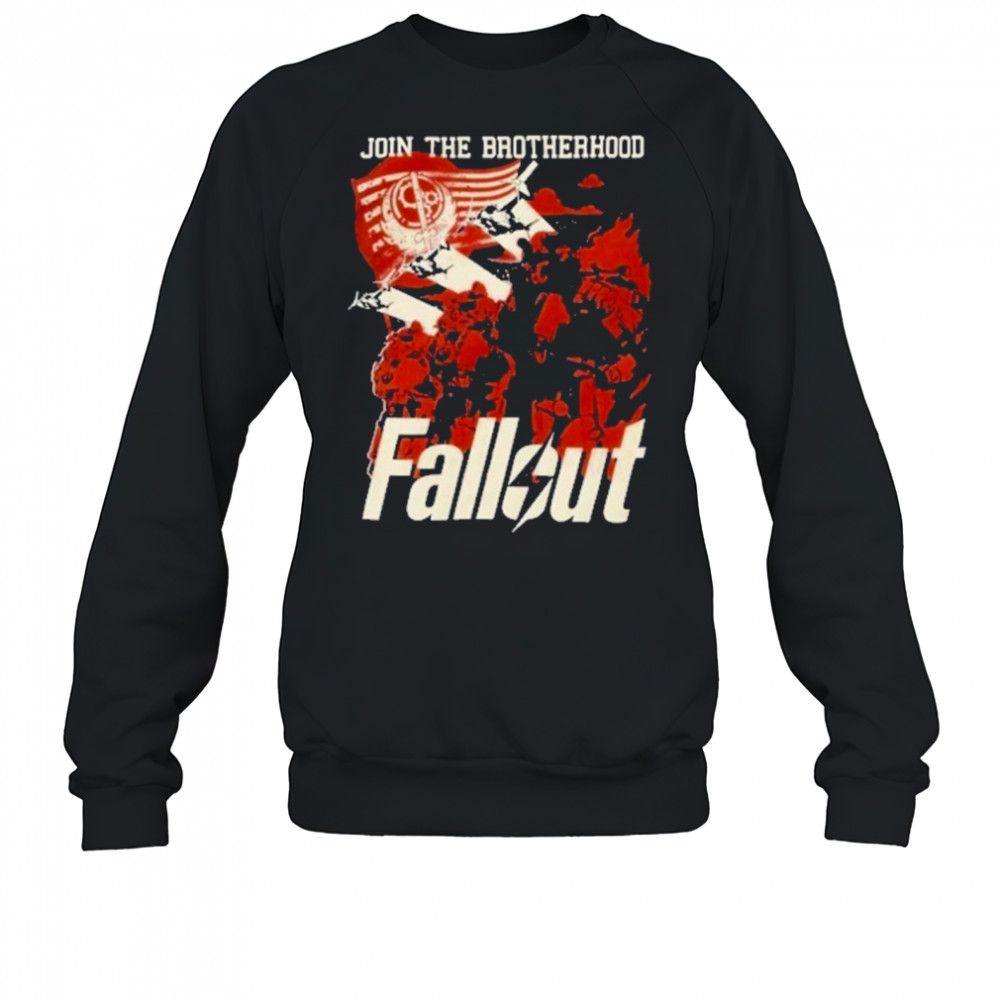 Fallout Join The Brotherhood T-Shirt Sweatshirt
