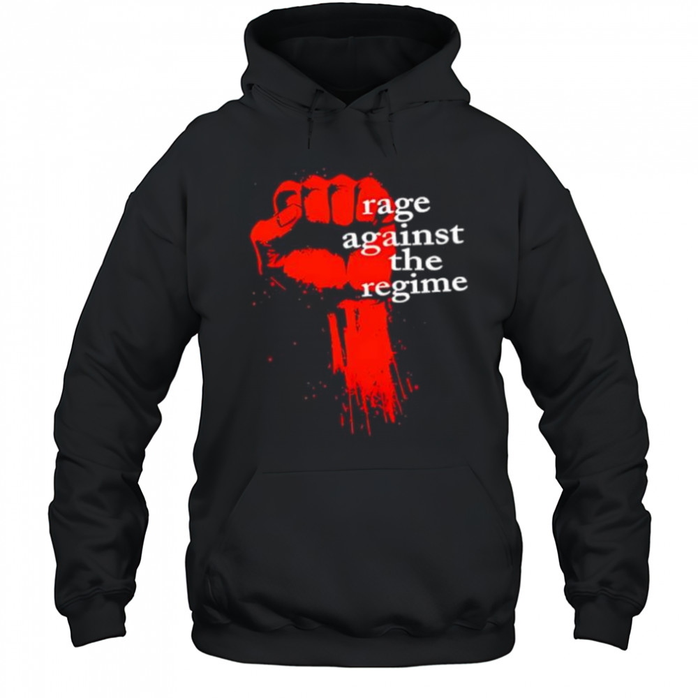 Hand Rage Against The Regime shirt Hoodie