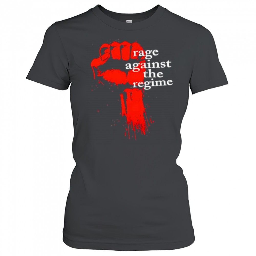 Hand Rage Against The Regime shirt Women's T-shirt