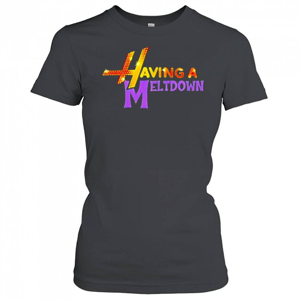 Having A Meltdown style simple shirt Women's T-shirt