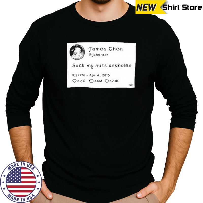 James Chen Jchensor Tweet T-Shirt Long Sleeved