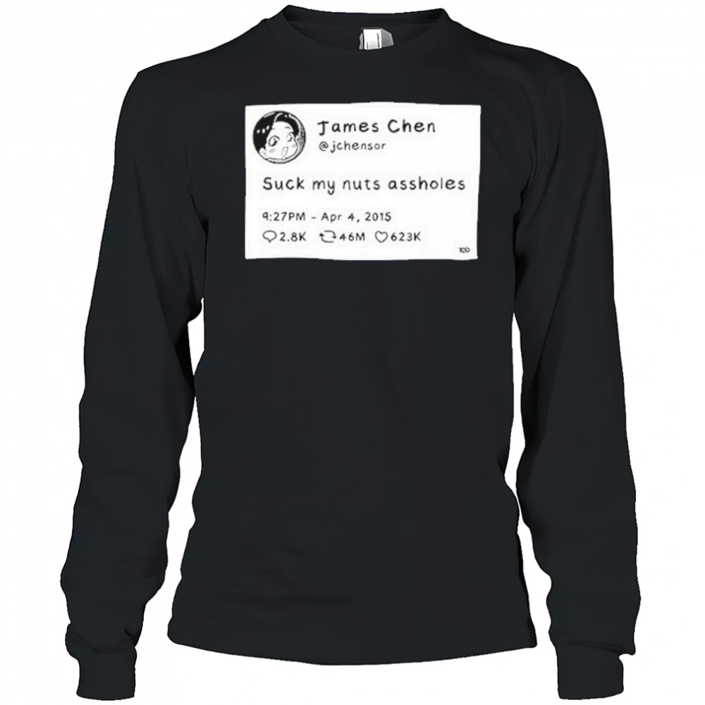 James Chen Jchensor Tweet T-Shirt Long Sleeved