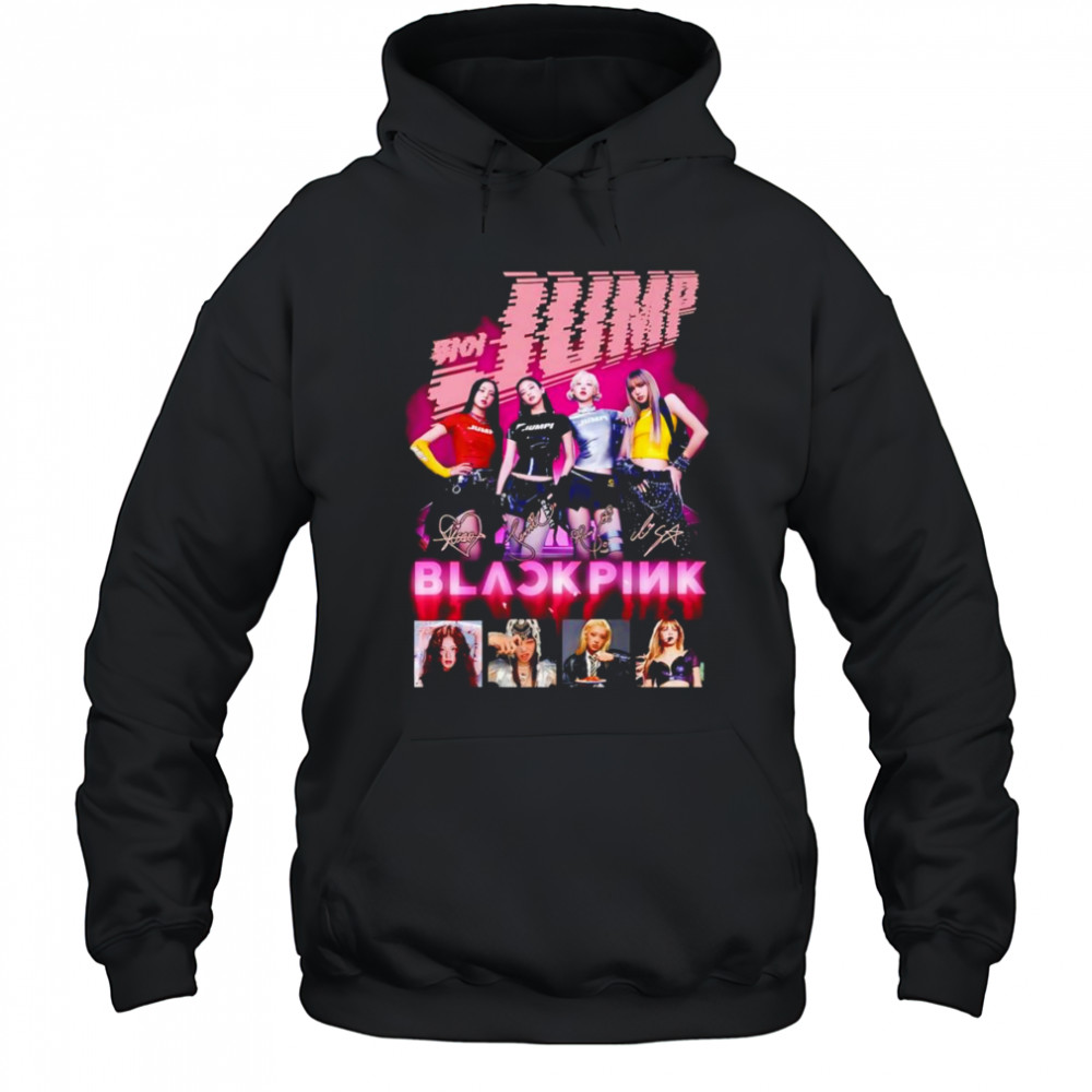 Jump Blackpink signatures shirt Hoodie