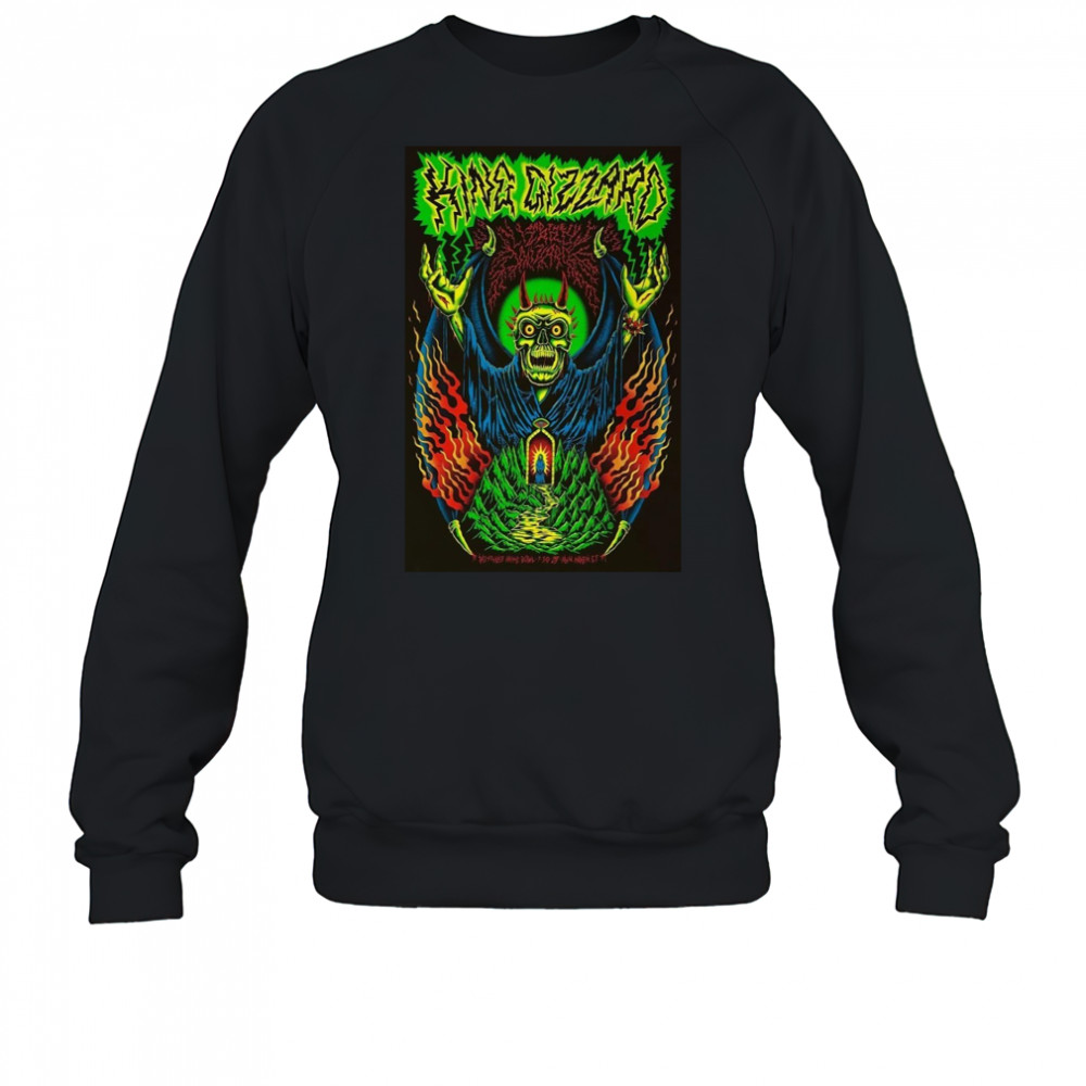 King Gizzard And The Lizard Wizard Jul 30 2025 Westville Music Bowl New Haven Poster T-Shirt Sweatshirt