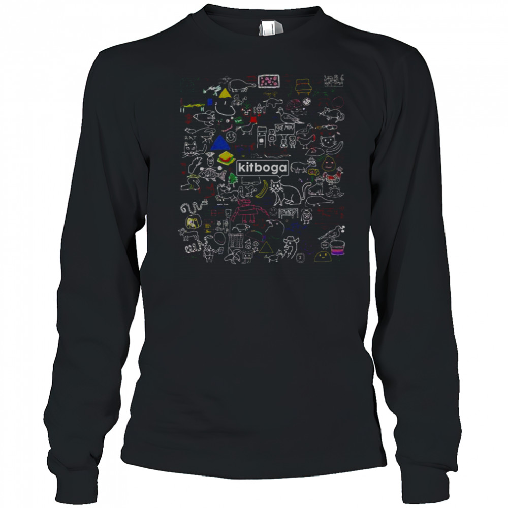 Kitboga Scammer Drawings T-Shirt Long Sleeved