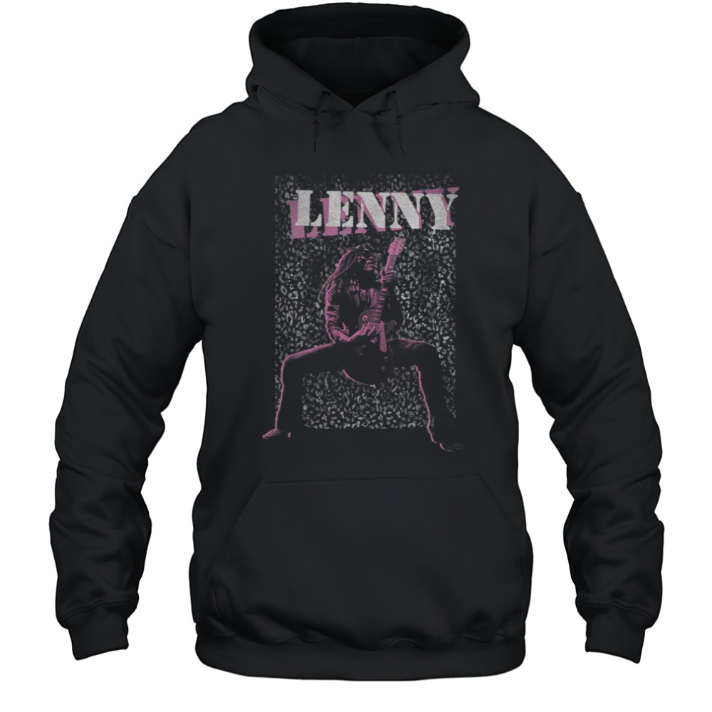 Lenny Kravitz Leopard Print T-Shirt Hoodie