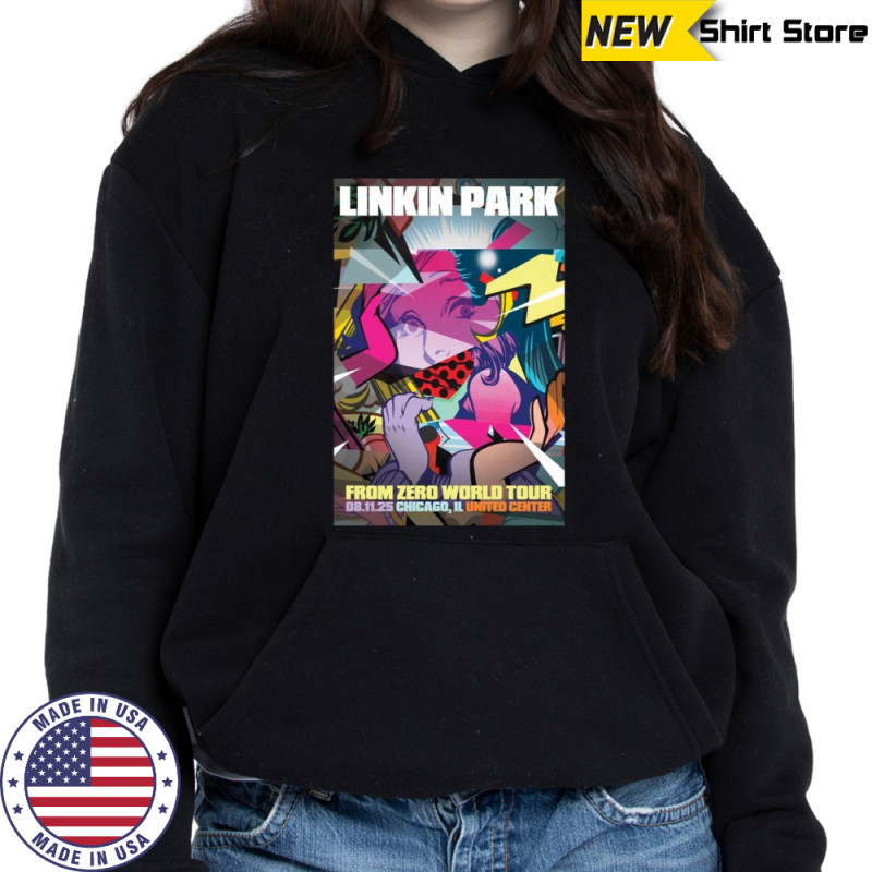 Linkin Park From Zero World Tour Toronto ON Aug 8 2025 Poster T-Shirt Sweatshirt