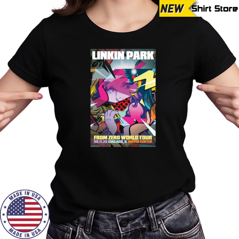 Linkin Park From Zero World Tour Toronto ON Aug 8 2025 Poster T-Shirt Women's T-shirt