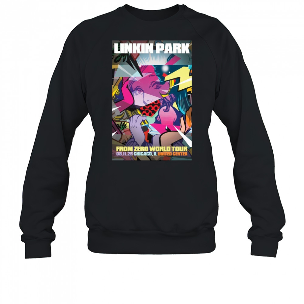 Linkin Park From Zero World Tour Toronto ON Aug 8 2025 Poster T-Shirt Sweatshirt