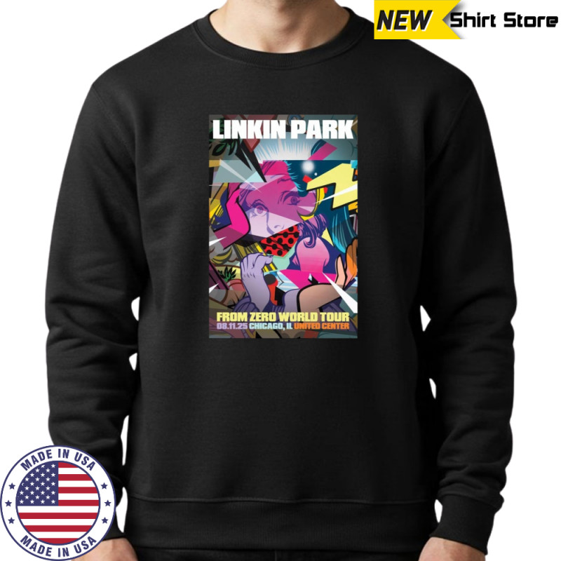 Linkin Park From Zero World Tour Toronto ON Aug 8 2025 Poster T-Shirt Hoodie