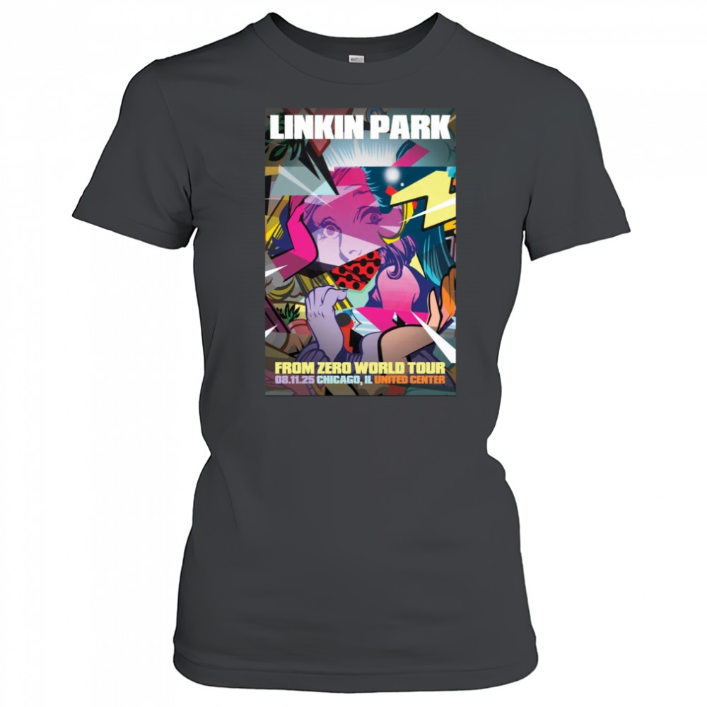 Linkin Park From Zero World Tour Toronto ON Aug 8 2025 Poster T-Shirt Women's T-shirt