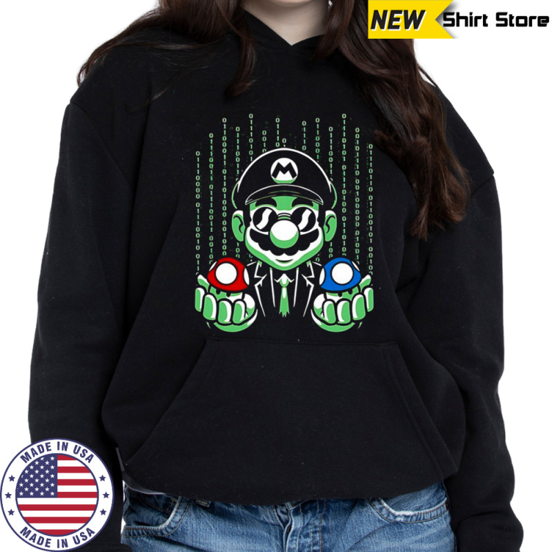 Mario Neo mushroom choice shirt Sweatshirt