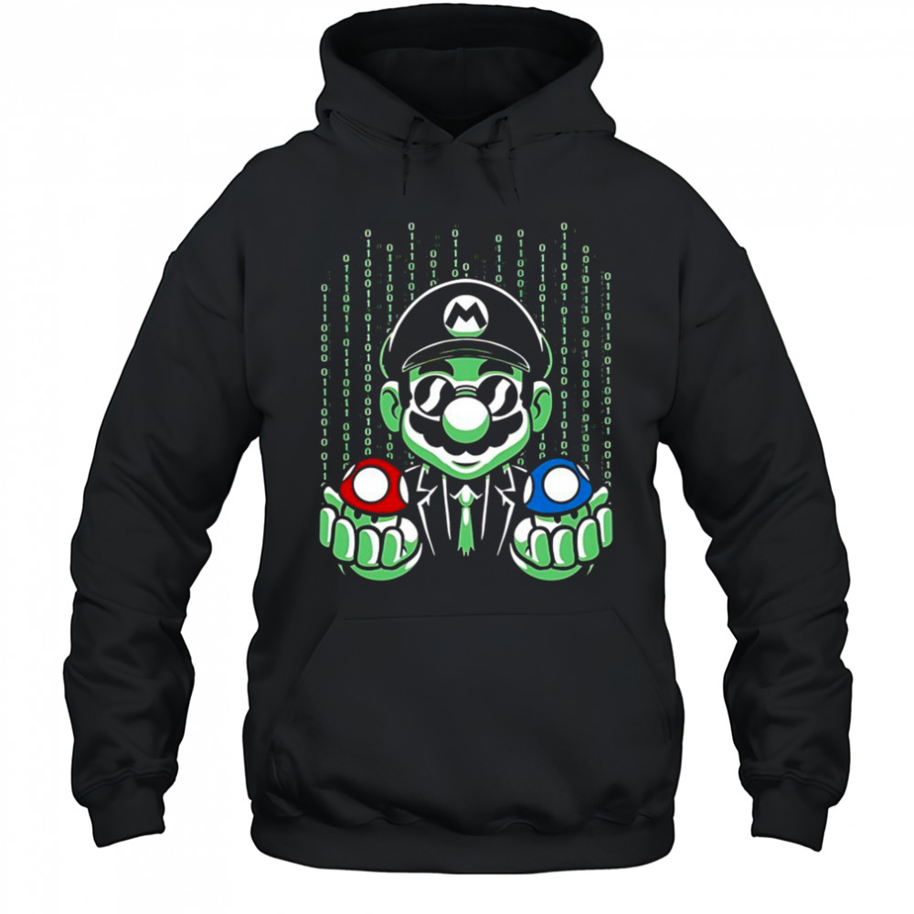 Mario Neo mushroom choice shirt Hoodie