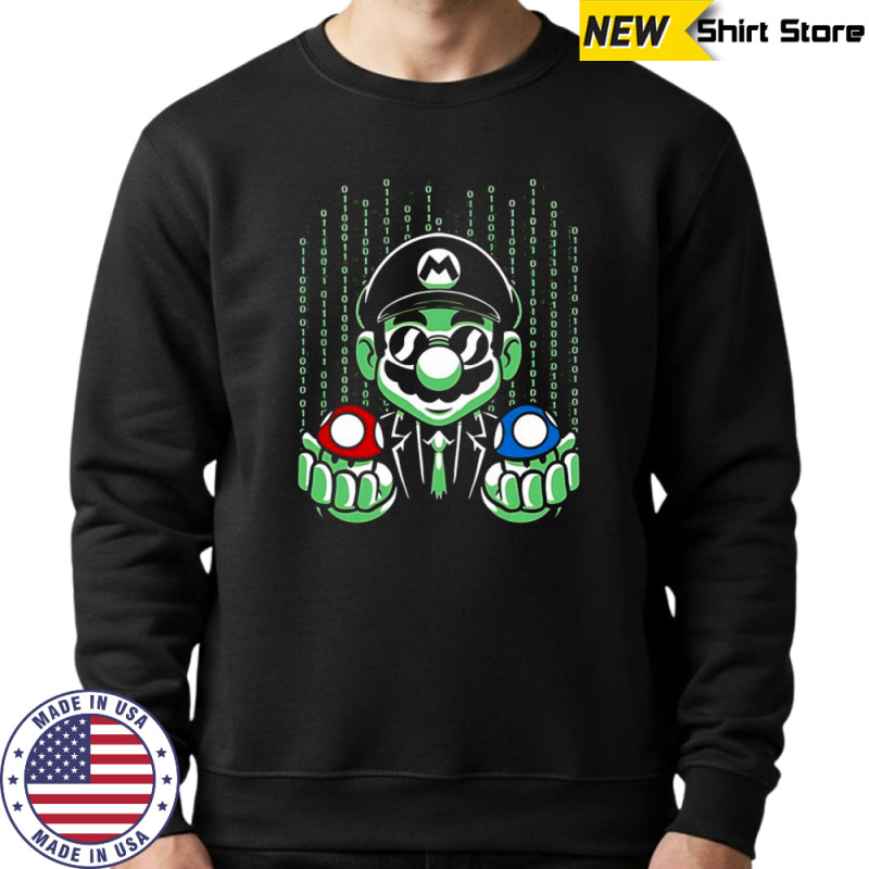 Mario Neo mushroom choice shirt Hoodie