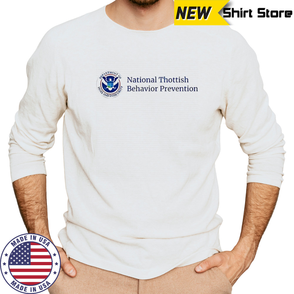 National Thottish Behavior Prevention shirt Long Sleeved