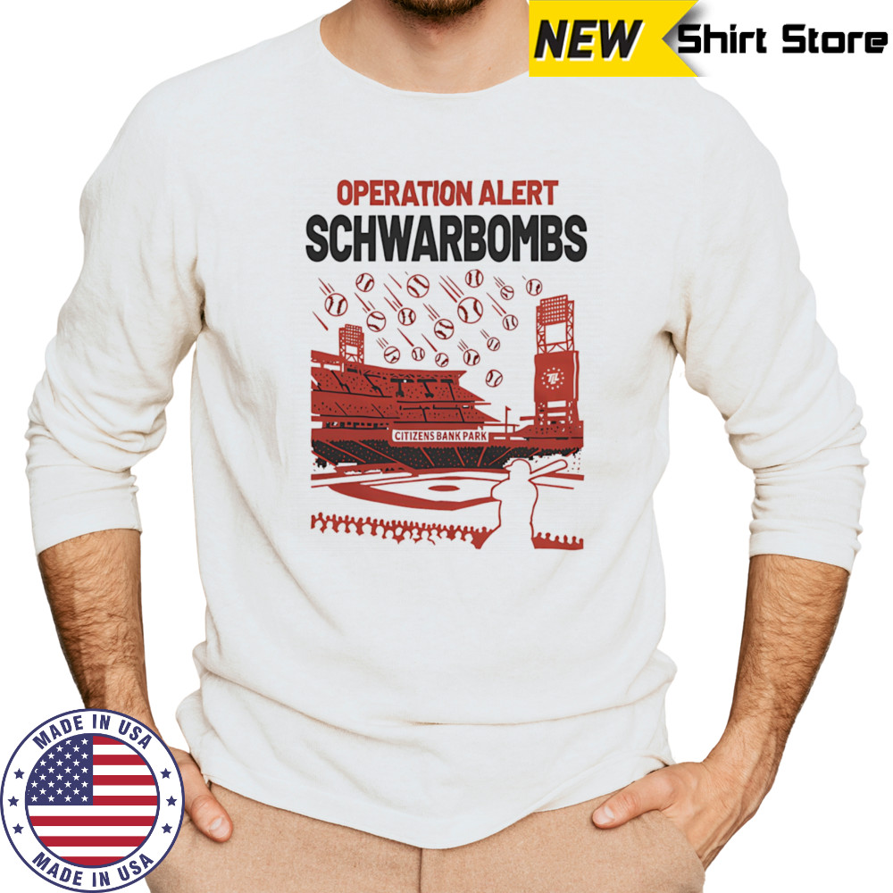 Operation alert Schwarbombs shirt Long Sleeved