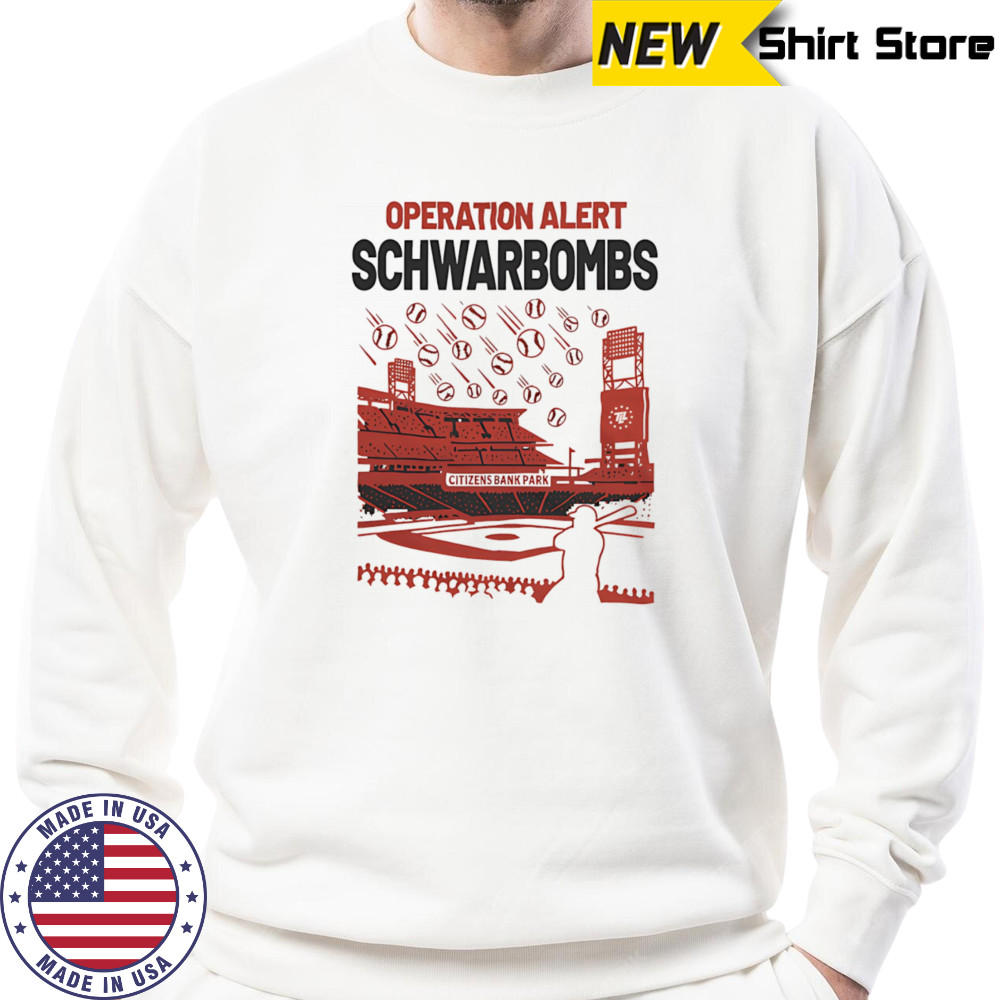 Operation alert Schwarbombs shirt Hoodie