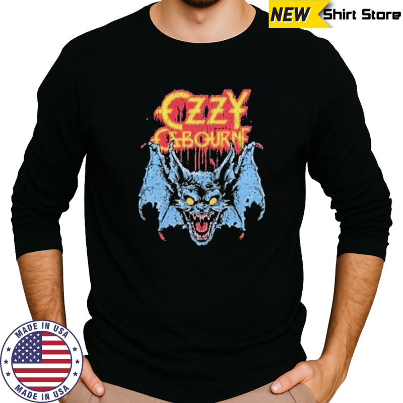 Ozzy Osbourne Graphic T-Shirt Long Sleeved