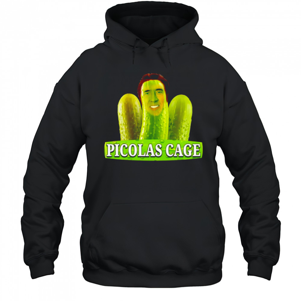 Picolas Cage pickle shirt Hoodie
