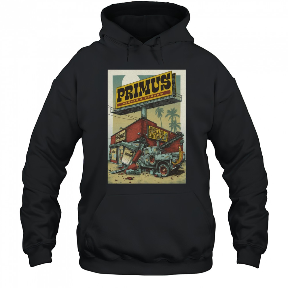 Primus Aug 2 2025 CalCoast Credit Union Open Air Theatre In San Diego CA Poster T-Shirt Hoodie