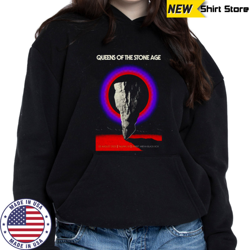 Queens Of The Stone Age Unibet Arena Black Box in Tallinn EE Aug 2 2025 Poster T-Shirt Sweatshirt