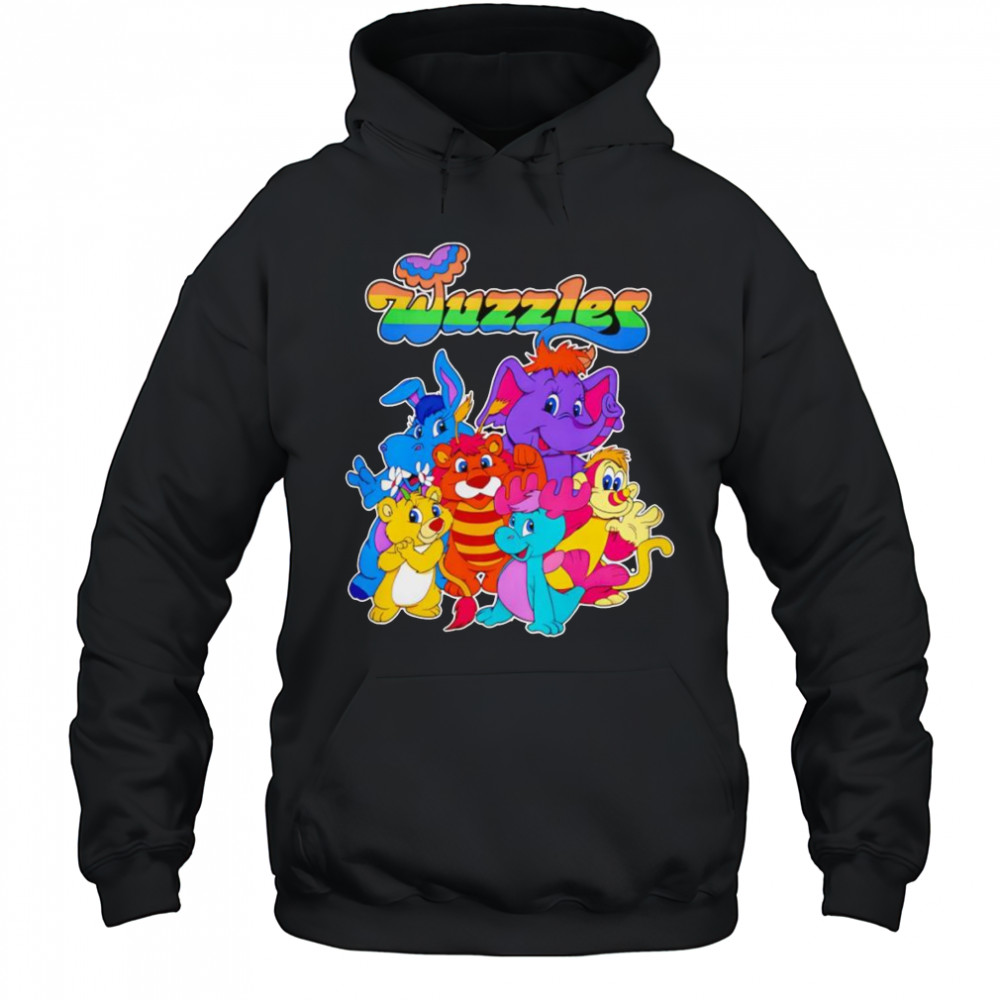 Retro Nostalgic Wuzzles cartoon shirt Hoodie