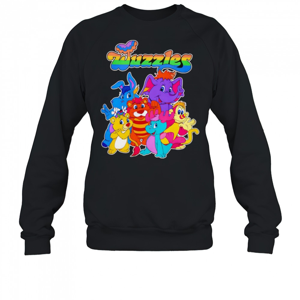 Retro Nostalgic Wuzzles cartoon shirt Sweatshirt