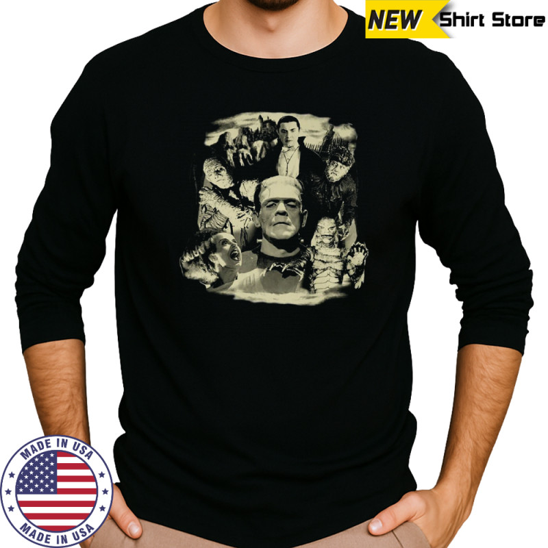 Rock Rebel Universal Monsters T-Shirt Long Sleeved