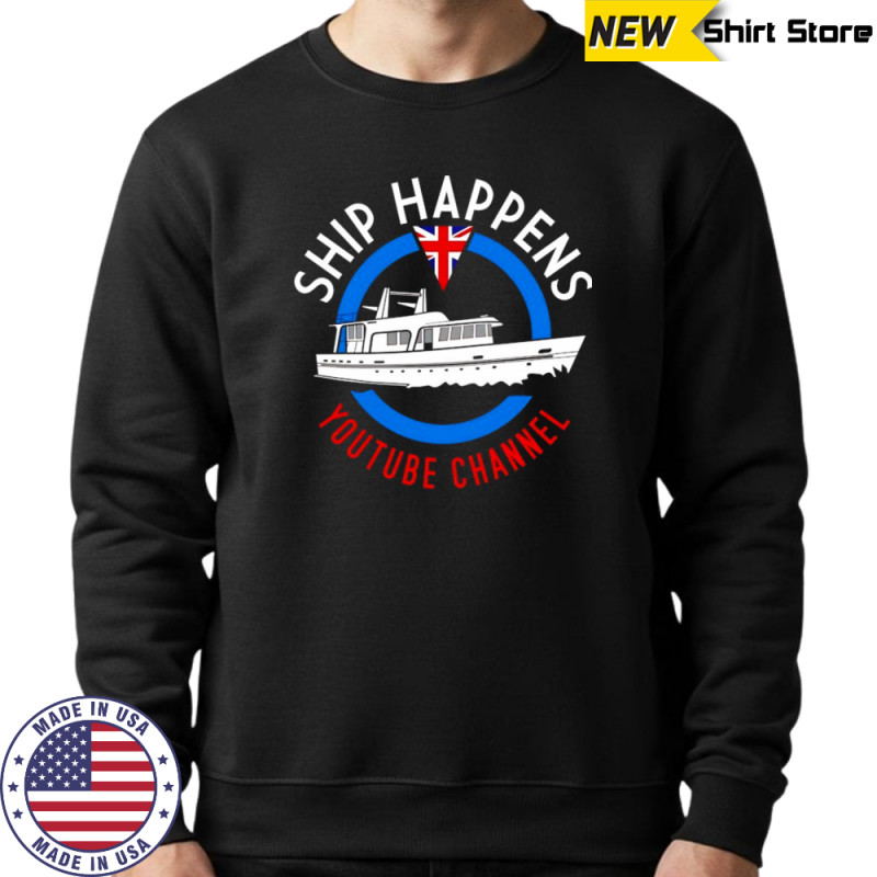 Ship Happens Youtube Channel Union Jack shirt Hoodie