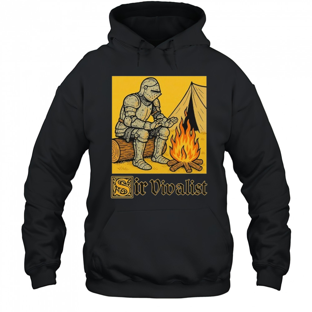 Sir Vivalist Warrior T-Shirt Hoodie