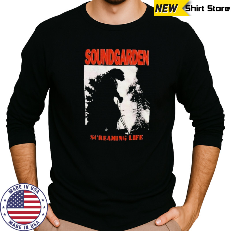Soundgarden Screaming Life T-Shirt Long Sleeved