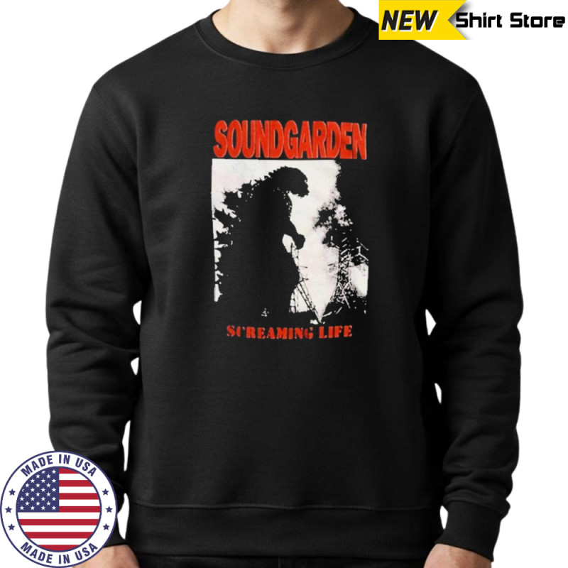 Soundgarden Screaming Life T-Shirt Hoodie
