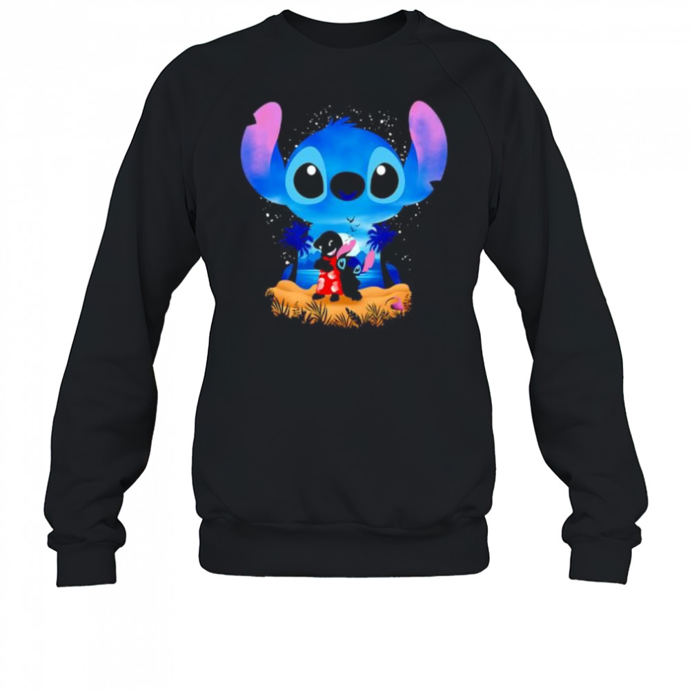 Stitch Beach Illusion night shirt Sweatshirt