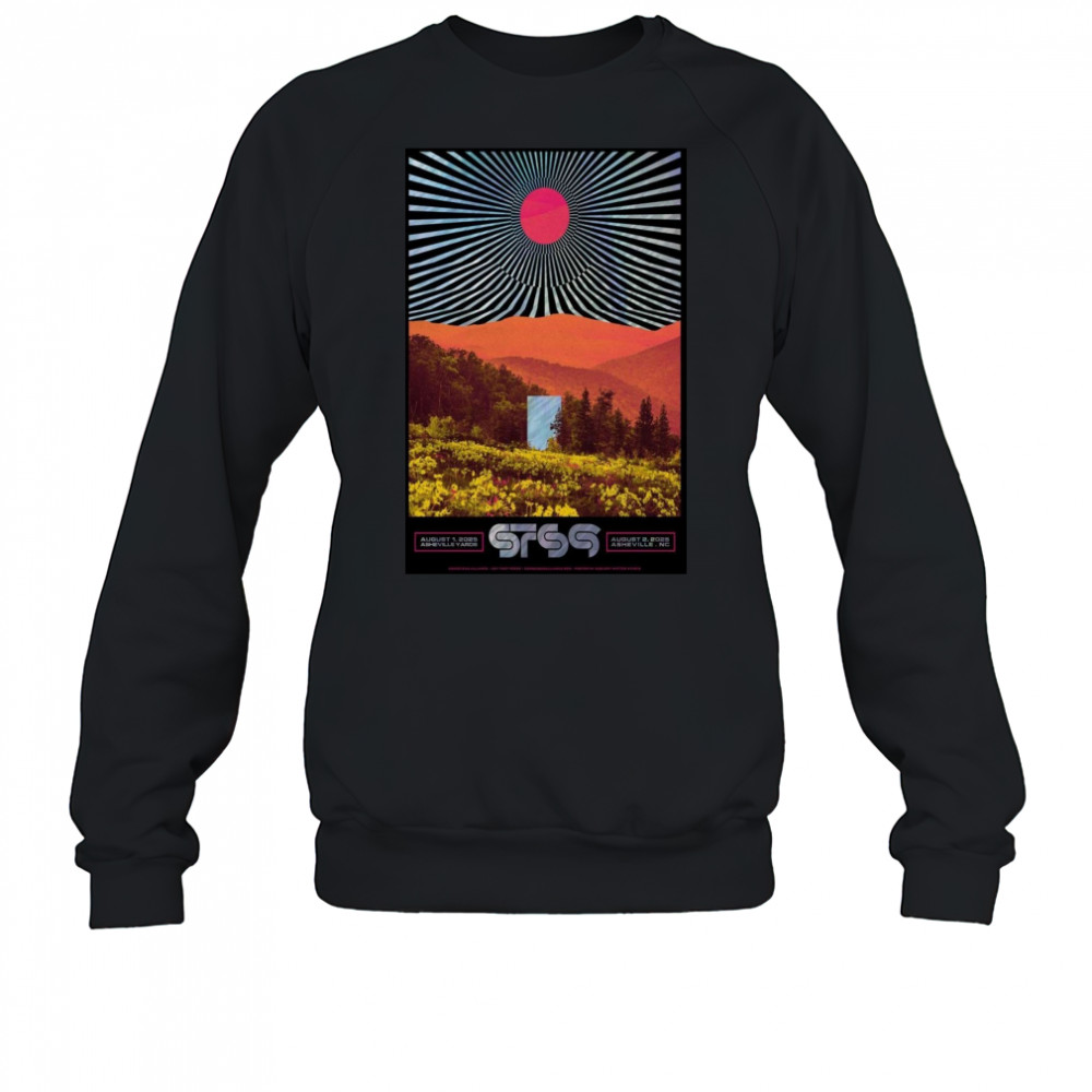 STS9 Concert Asheville NC August 02 2025 Poster T-Shirt Sweatshirt