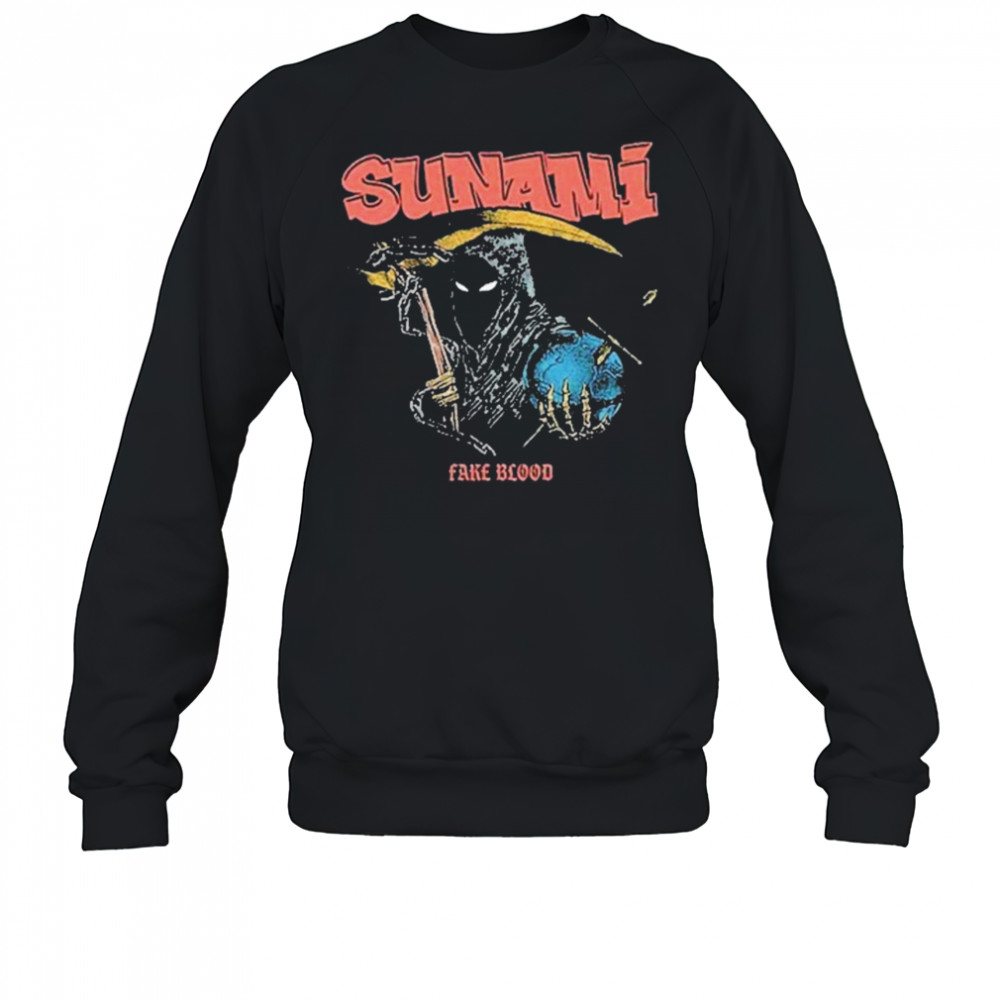 Sunami Fake Blood T-Shirt Sweatshirt
